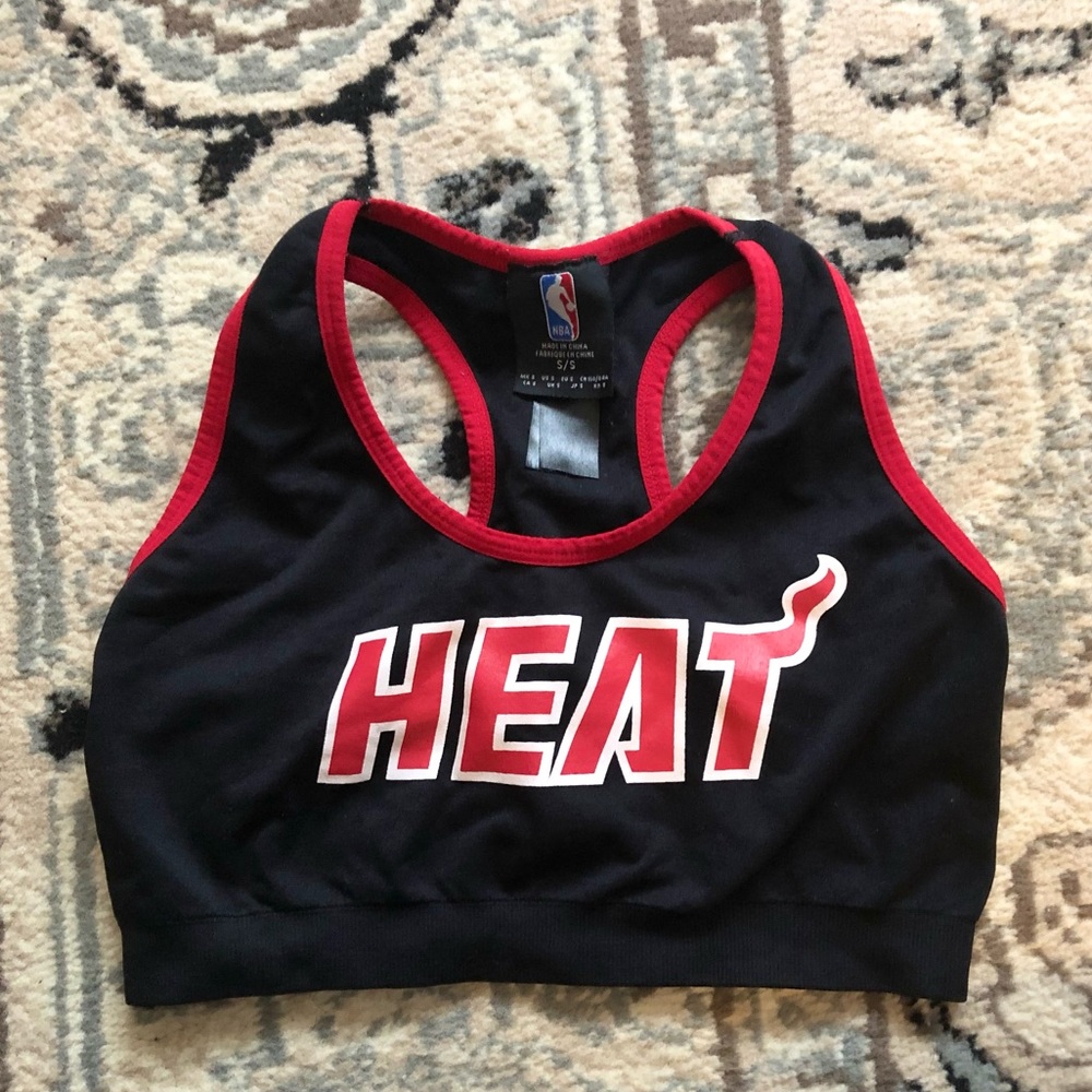 Miami Heat Sports Bra